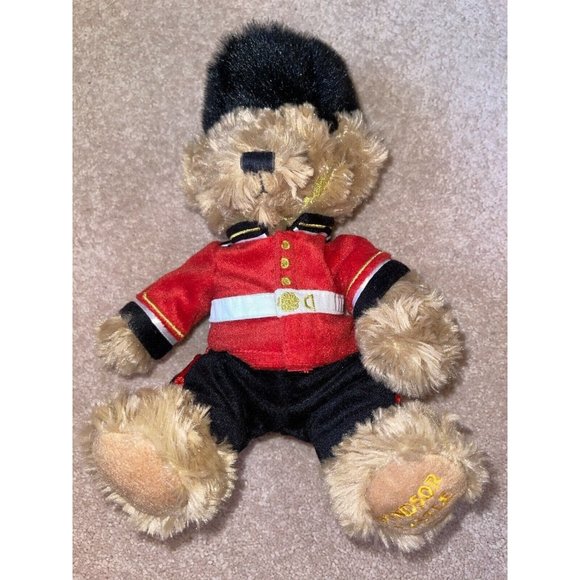 Teddy Bear 12" plush stuffed Windsor Castle Queen's Royal Guard Collection- Gift - Picture 1 of 10